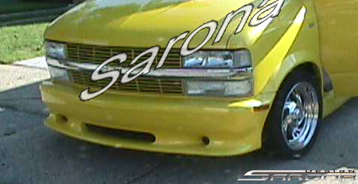 Custom Chevy Astro  All Styles Front Bumper (1995 - 2005) - $450.00 (Part #CH-022-FB)